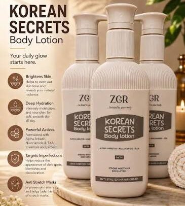 ZGR Korean Secrets Body Lotion